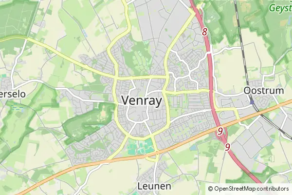 Karte Venray