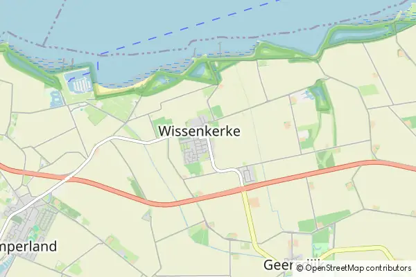 Karte Wissenkerke