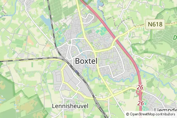 Karte Boxtel