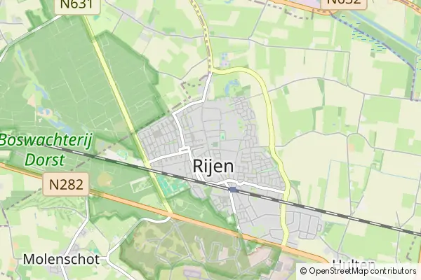 Karte Rijen