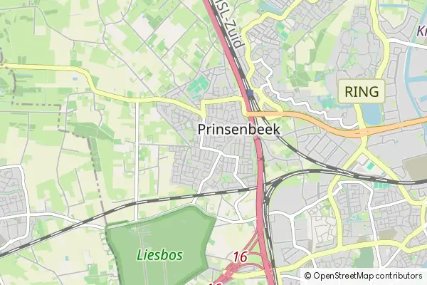 Karte Prinsenbeek