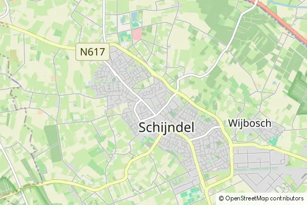 Karte Schijndel