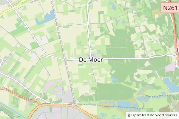 Karte De Moer