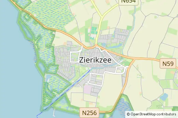 Karte Zierikzee