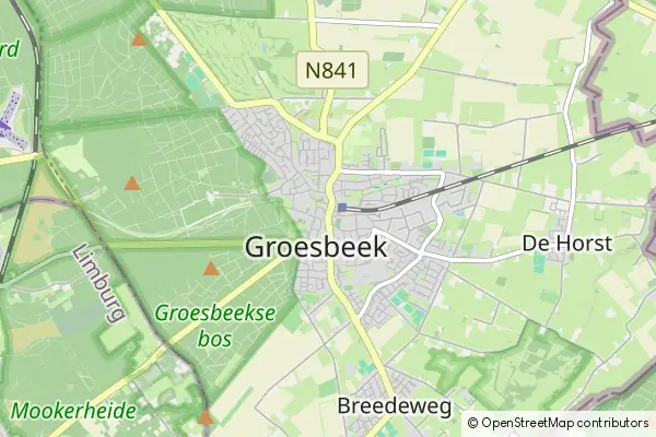 Karte Groesbeek