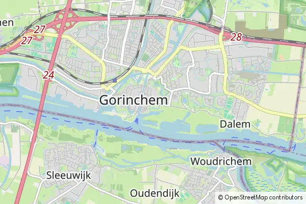 Karte Gorinchem