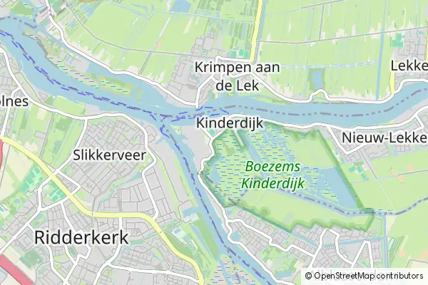 Karte Kinderdijk