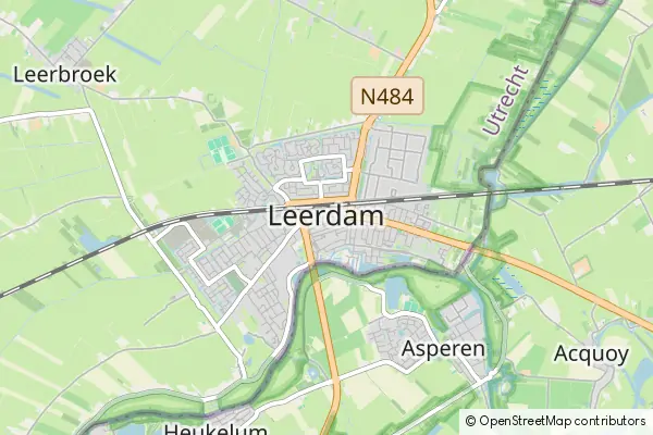 Karte Leerdam