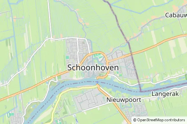 Karte Schoonhoven