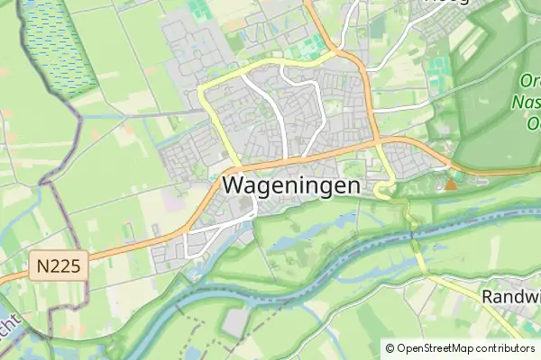 Karte Wageningen