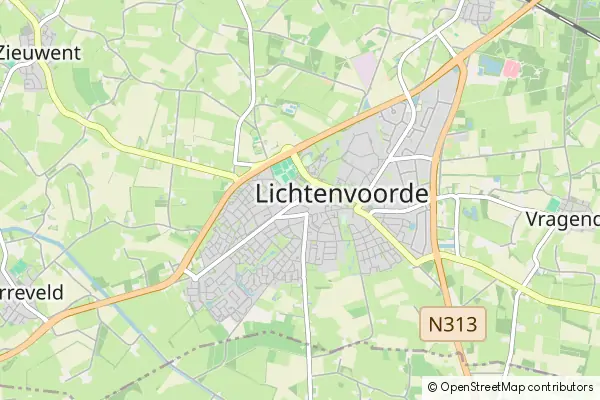 Karte Lichtenvoorde