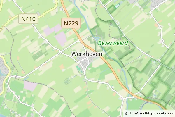 Karte Werkhoven