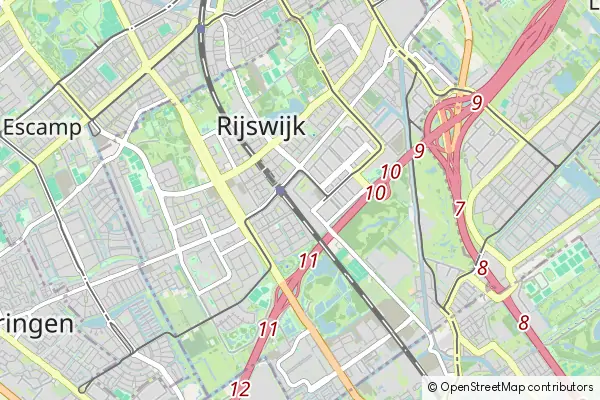 Karte Rijswijk