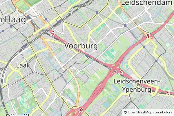 Karte Voorburg