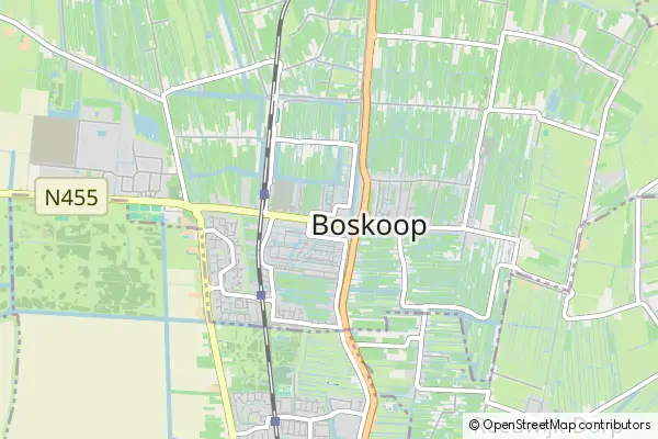 Karte Boskoop