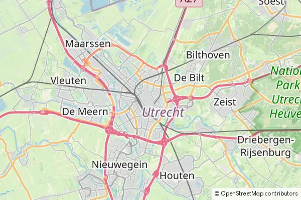 Karte Utrecht