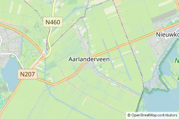 Karte Aarlanderveen