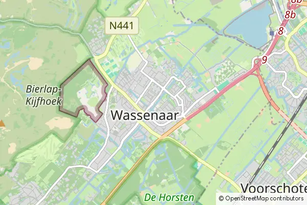 Karte Wassenaar