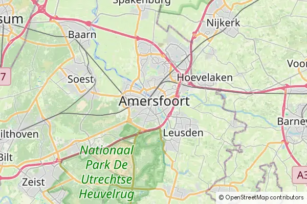 Karte Amersfoort