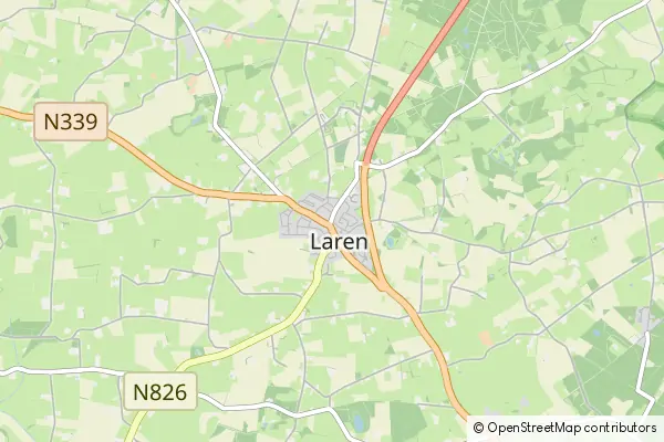 Karte Laren