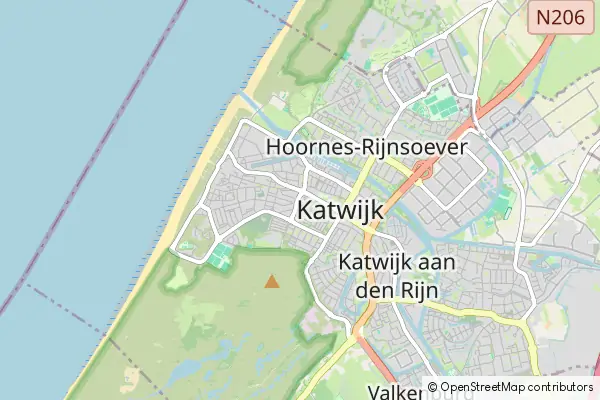 Karte Katwijk