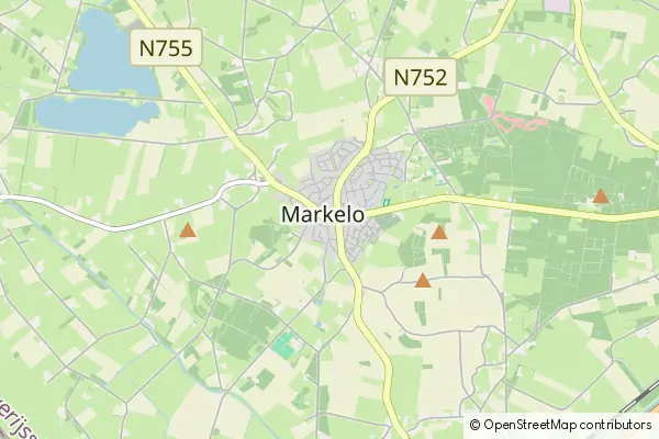 Karte Markelo