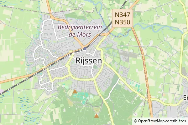 Karte Rijssen