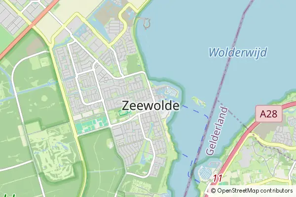 Karte Zeewolde