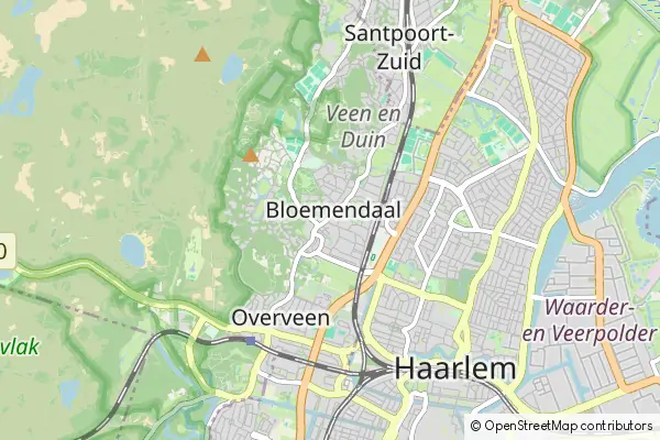 Karte Bloemendaal