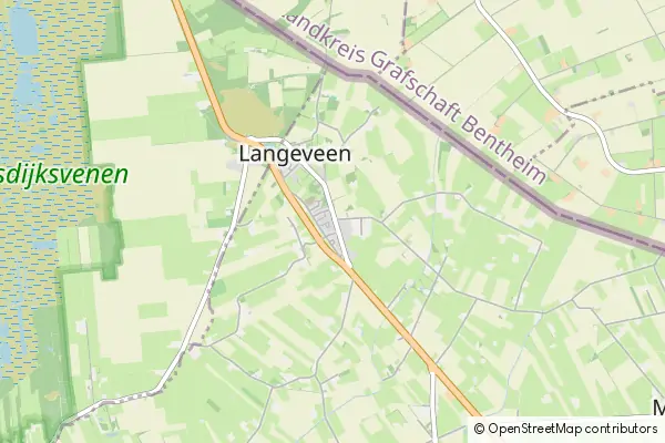 Karte Langeveen