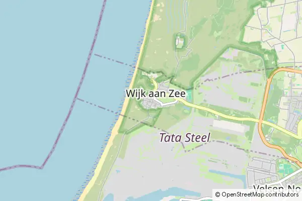 Karte Wijk aan Zee