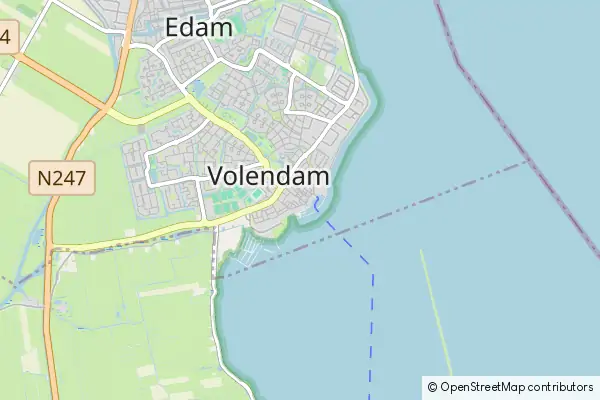 Karte Volendam