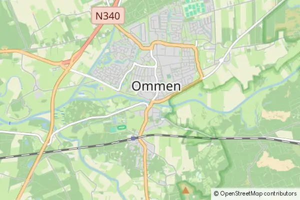 Karte Ommen