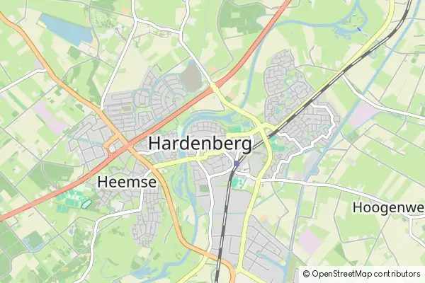 Karte Hardenberg