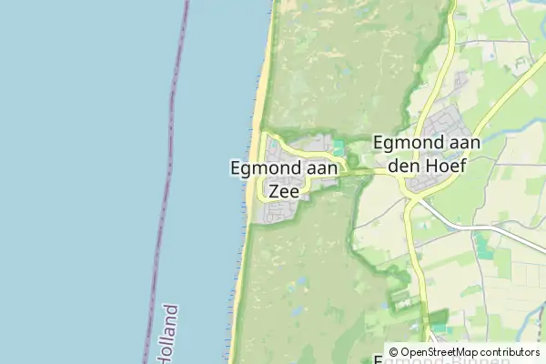 Karte Egmond aan Zee