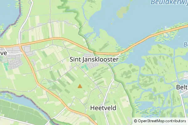 Karte Sint Jansklooster