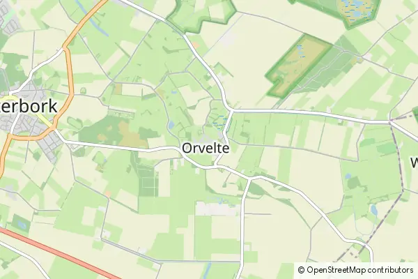 Karte Orvelte