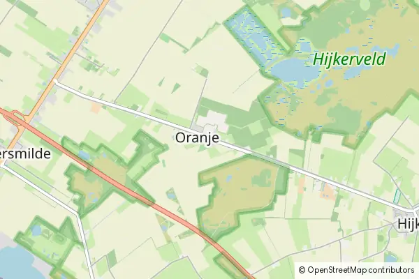 Karte Oranje