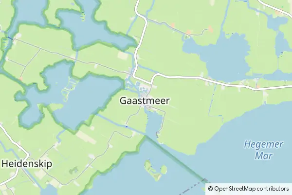 Karte Gaastmeer