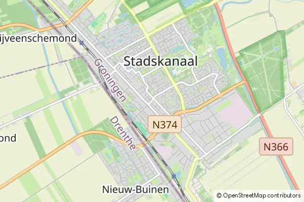 Karte Stadskanaal