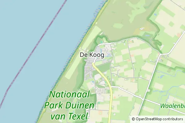 Karte De Koog