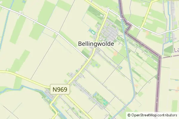 Karte Bellingwolde