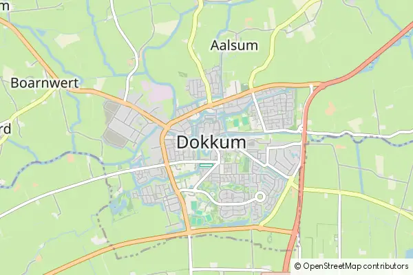 Karte Dokkum