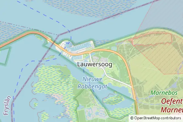 Karte Lauwersoog