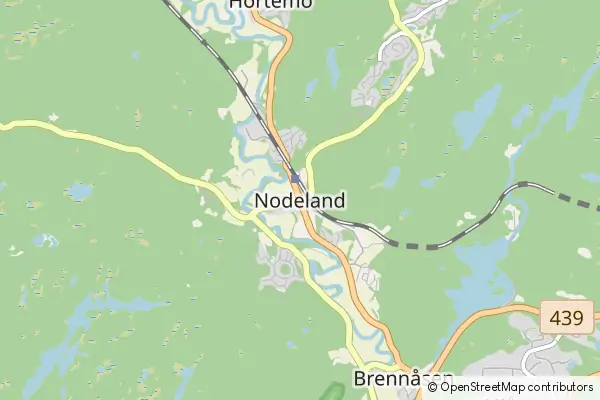 Karte Nodeland