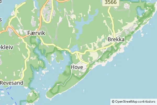 Karte Faervik