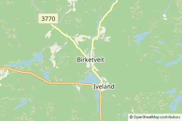 Karte Birketveit