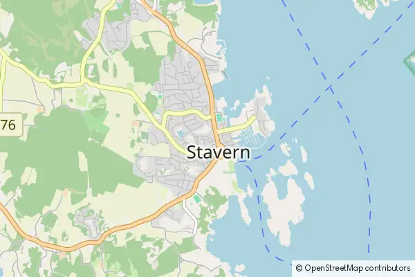 Karte Stavern