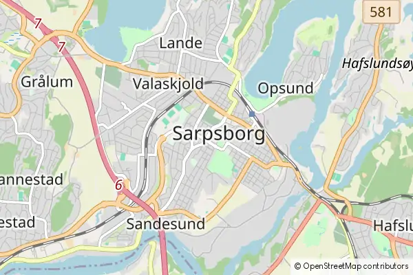 Karte Sarpsborg