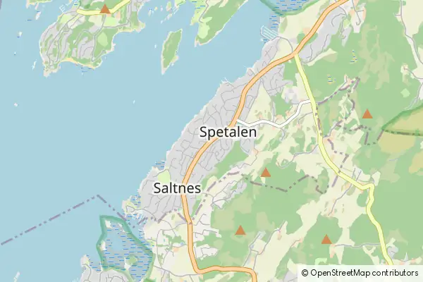 Karte Saltnes